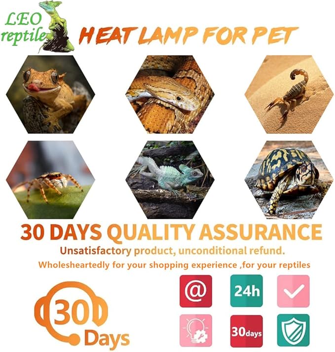 Leoterra 150w Ceramic Heat Emitter, Ceramic Heat Lamp Bulbs for Reptiles, Reptile Tank,Hedgehogs Chicken coop Heater,Dog,Cat,Strong Durable and Powerful,Gives Off No Light(150w 2-Pack)