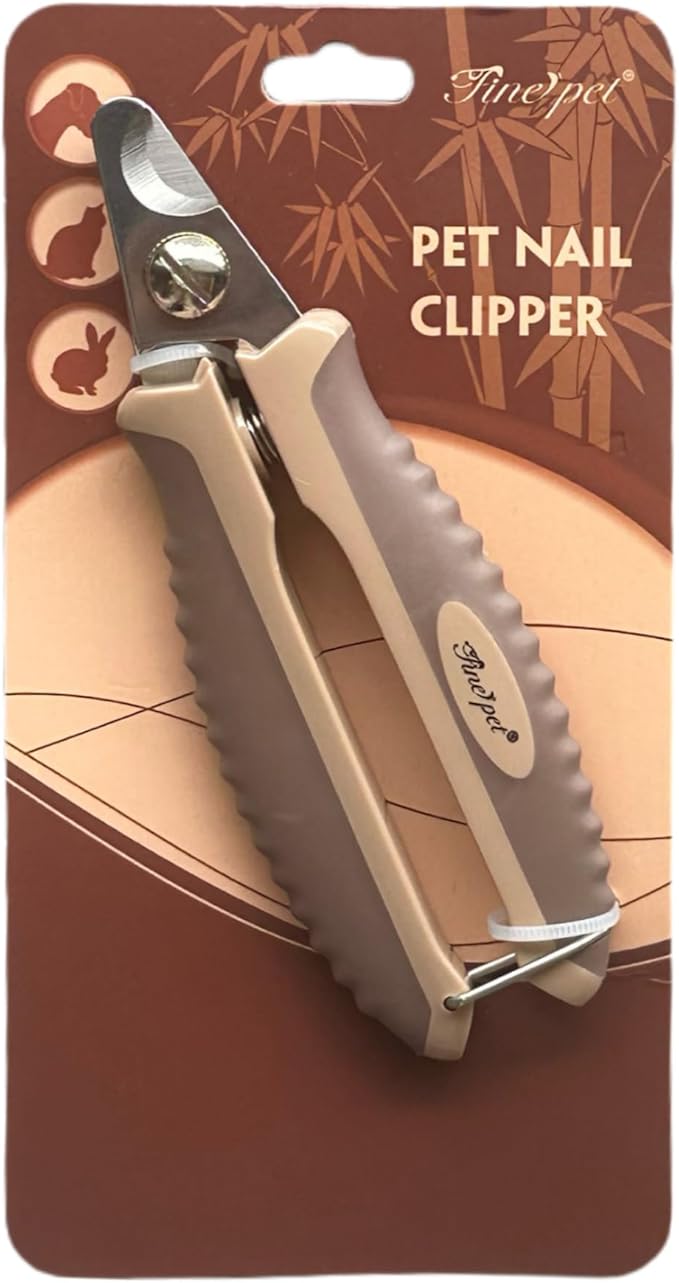 Large Dog Nail Clippers Pet Nail Trimmers for Cats Rabbits Dog Grooming Clippers with Safety Guard to Avoid Over Cutting L