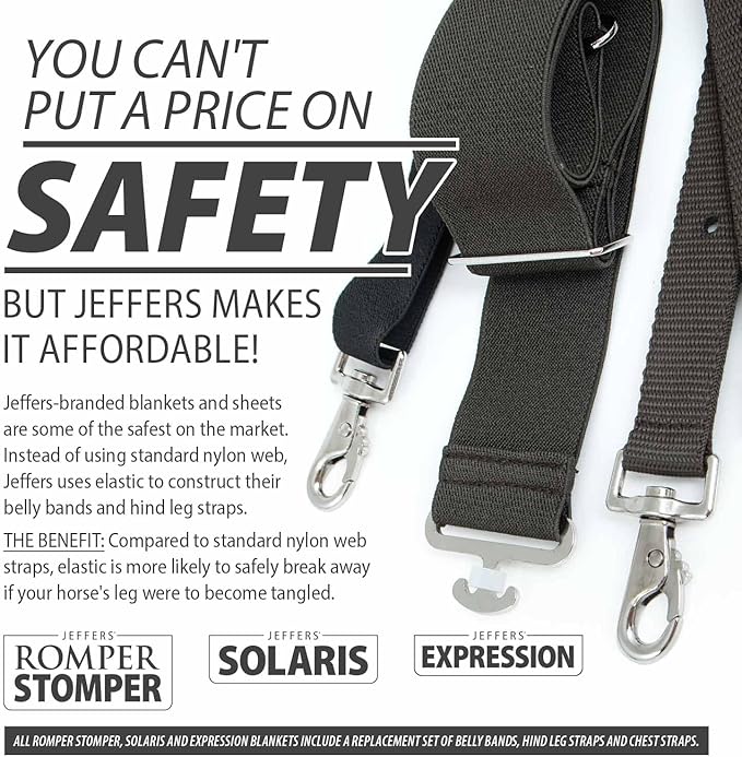 Jeffers Pony Poppins Solaris 1200 Denier Turnout Blanket Brown & Cream Plaid 45" - Waterproof, Breathable Horse Blanket with 0 gram Polyfill, No Insulation, Ideal Protection for Wind & Rain,