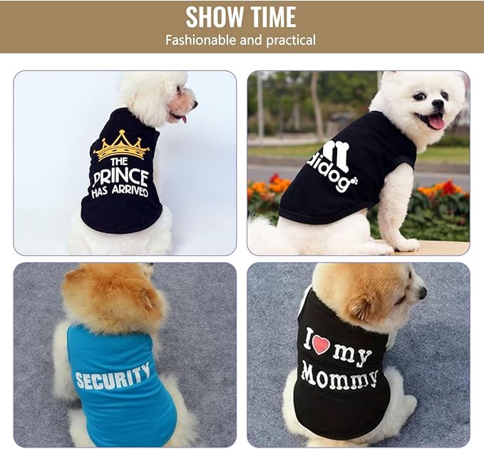 Custom Dog Shirt Pet T Shirts for Small Medium Large Dogs Customized Clothes with Image Logo Text Breathable Sleeveless Tank Top Personalized Outfits Puppy Apparel Red, XS