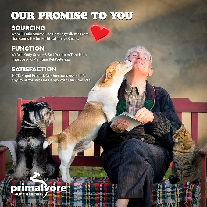 Primalvore Free-Range Bone Broth for Dogs &Cats, Mobility Formula w/Collagen Peptides to Help Support Hip & Joints, Digestion, Skin & Coat and Hydration, Human Grade, Made in USA. Chicken 2 Pack