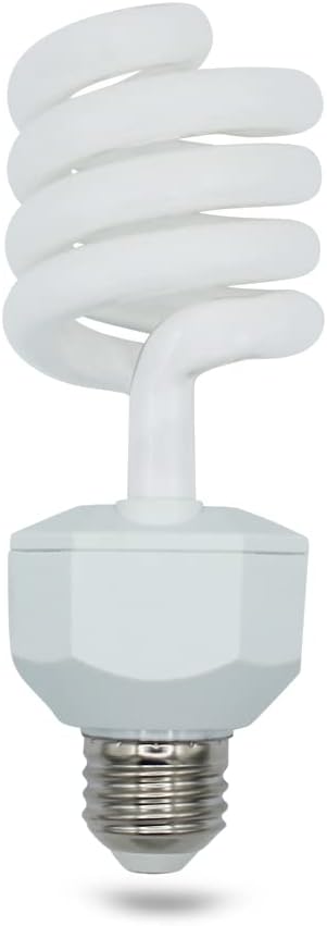 lumenivo UVB Reptile Light 23W 10.0 Desert Terrarium UVB Bulb for Bearded Dragon, Dwarf Monitors, Veiled Chameleons - Simulates UVB from The Sun to Help in Calcium Absorption - 120V - 1 Pack