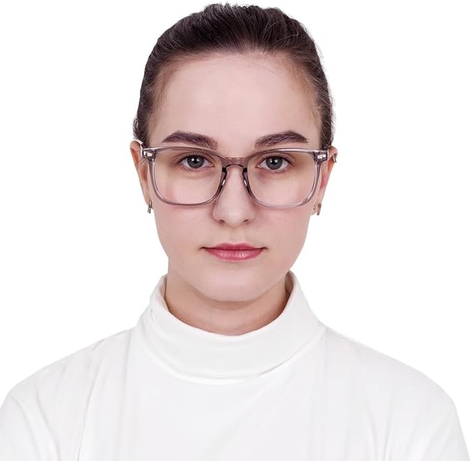 YEIN Bifocal Reading Glasses with Blue Light Blocking Lenses, Bifocal Reader for Women and Men, Vintage Square frame with Spring Hinge (+0.00/+1.75 magnification)