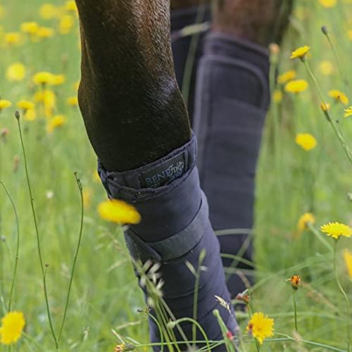 BENEFAB Versatile Standing Bandages - The Most Support and Comfort for Horses. Far-Infrared Emitting, No Batteries Needed. Antimicrobial Properties. Fit for All Disciplines and Breeds. (16-inches)