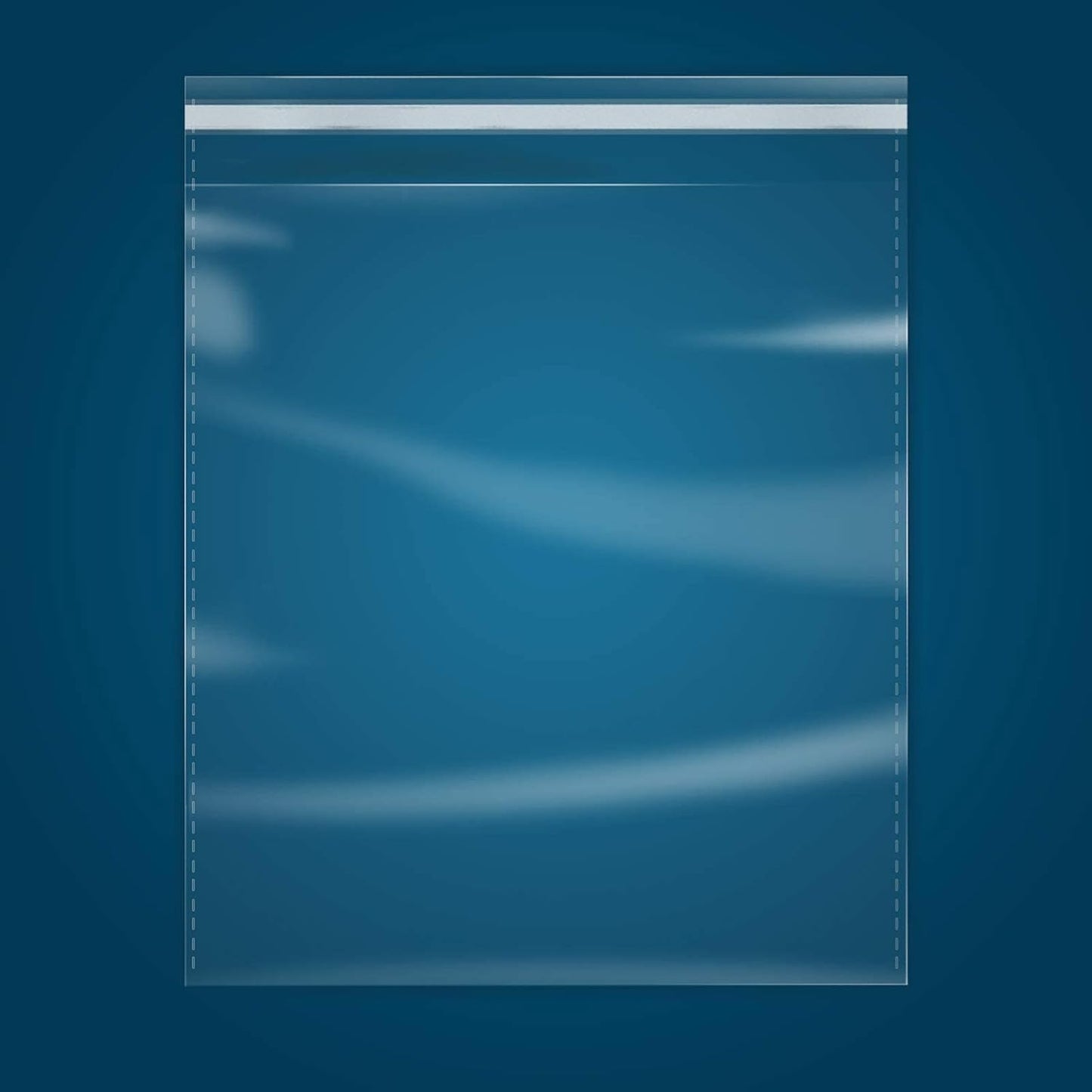 iMailer - 1000 Pack - 8" x 10" Self Sealing Cellophane Bags - Clear Cello Resealable Plastic Poly Bags for Art Prints, Packaging, Photo, Jewelry