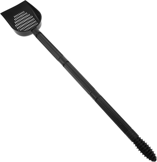 Aquarium Sand Shovel with Detachable Long Handle for Fish Tank Cleaning Nondamaging Gravel Scoop for All Aquarium Safe Scrubber Tool for Fish Tanks and Lizard Habitats