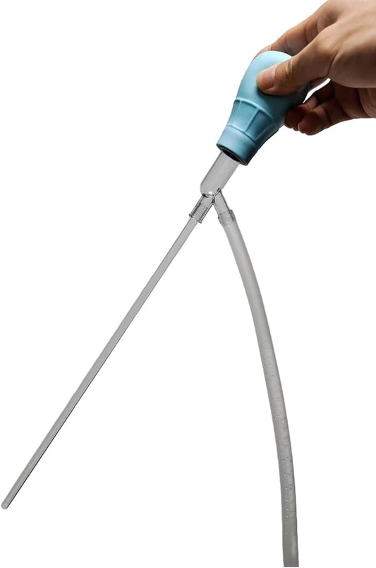 Aquarium Siphon Vacuum Cleaner for Fish Tank Maintenance and Water Change