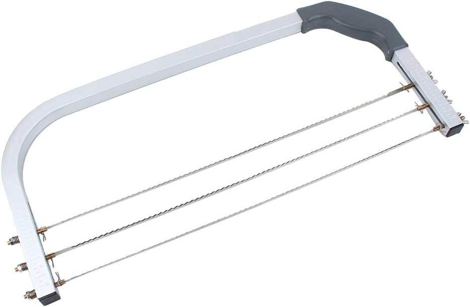ZJchao professional adjustable cake leveler, Adjustable Stainless Steel Cake Cutter Leveler Baking Tools for Kitchen Accessories