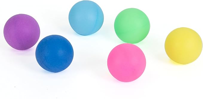Catstages Tower of Tracks Replacement Balls, 6-Pack Lightweight Cat Toy Balls for Track Toys, Multicolored