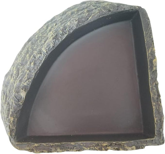 Reptile Water Tray, Food Bowl, Reptile Feeder, Food and Water Tray, Suitable for Leopards, Geckos, Lizards, Frogs, Snakes, Chameleons, Turtles