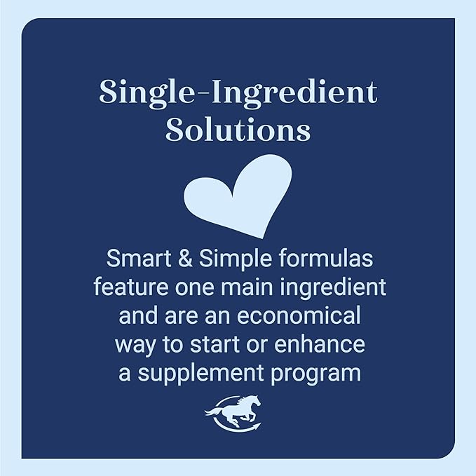 SmartEquine Smart & Simple Magnesium Horse Supplement | Supports Metabolism and Muscle Function | 515 Servings | 10 lb