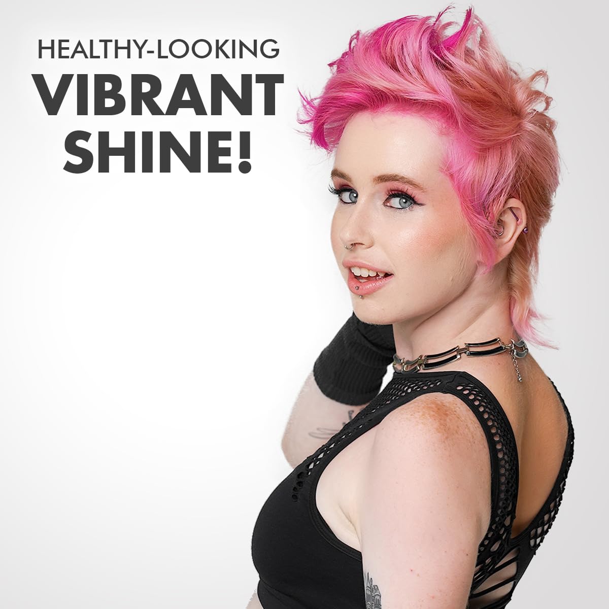 Got2b Color Remix, Customizable Semi-Permanent Hair Color, 093 Shocking Pink
