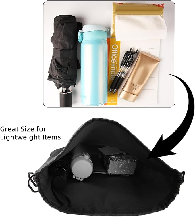 GoodtoU Drawstring Bags, Drawstring Backpack Nylon Backpack Draw String Bags Pack Bulk Cinch Sack Drawstring Gym Bag Drawstring Backpack for Sport, Traveling, Team (16 Colors, 48Pcs)