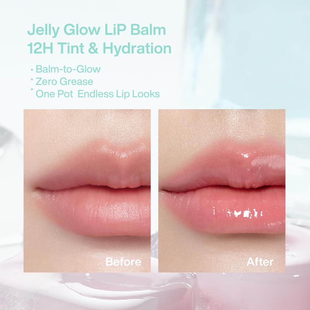 INTO YOU Frozen Glow Lip Balm, Hydrating Lip Gloss, Shine Finish, Nourishing Sheer Tint Pudding Pot with Vitamin E and Seed Oil, Plumping, Moisturizing Lip Makeup, 0.18oz, FB04 Nude Brown