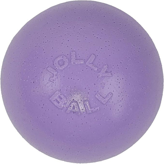 Jolly Pets Bounce-n-Play Dog Toy Ball, 4.5 Inches/Small, Light Purple
