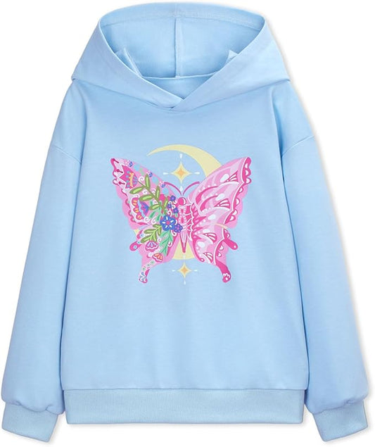 WELAKEN Sweatshirts for Girls Toddler & Kids II Little Girl's Pullover Tops Sweaters & Hoodies