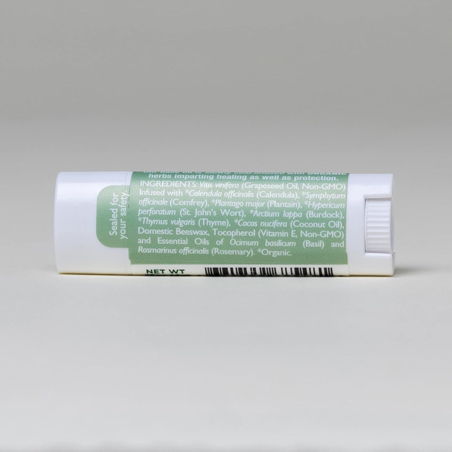 Natural Lip Balm, Perioral Dermatitis Treatment, Calendula, Healing Lip Balm with Immune Supportive Basil & Rosemary Essential Oil, Organic Coconut Oil, 2 Pak, Ora's Amazing Herbal