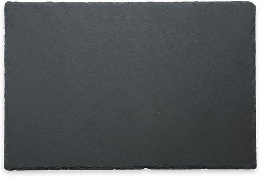 Slate Rocks for Turtle Basking Platform 11.8 x 5.9 inch, Natural Rock Reptile Food Bowl Tortoise Feeding Dish Habitat Décor