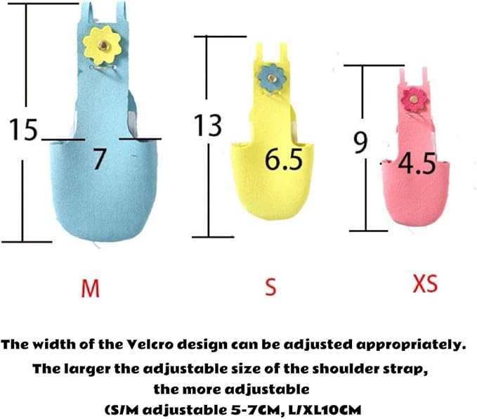 Parrot Clothes, Bird Diapers, Tiger Skin Peony, Flight Suit - Key Features for Avian Comfort and Style (Pink, M, Count, 1)