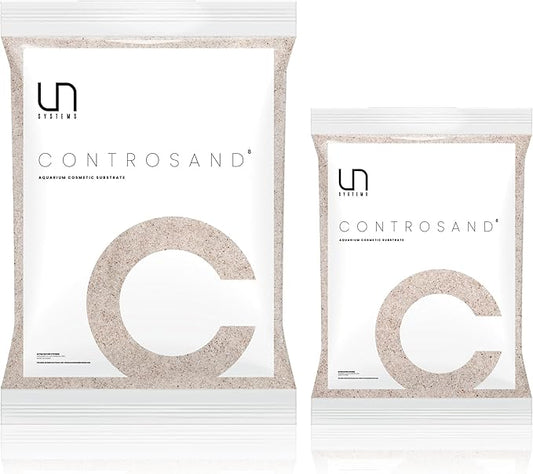 UNS Controsand - Bora, 8L - Natural Freshwater 0.4-0.9mm Natural White Sand for Aquascaping Planted Tanks - Aquarium, Terrarium, Paludarium Substrate for Betta, Shrimp, Fish, Jumping Spider, Turtle
