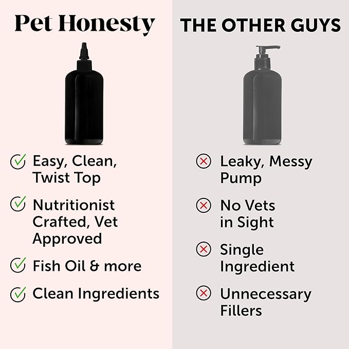 Dog Skin and Coat Supplement with Salmon Oil for Dogs - Allergy Itch Relief + Skin & Coat Health, Dog Food Topper Bone Broth with Salmon Oil, Collagen, Biotin + Vitamin E (12 oz)