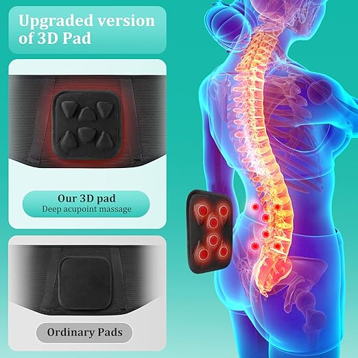 Adjustable Back Brace for Lower Back Pain & Sciatica Relief - Unisex Lumbar Support Belt for Herniated Disc, Posture Correction, Breathable Design for Work, Sports (B73,XX-Large)