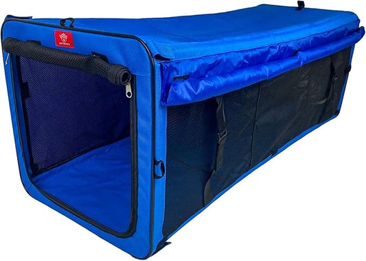 One for Pets The Indoor/Outdoor Cat Enclosure, Cat Playpen - 48" x 18" x 18" (Blue)