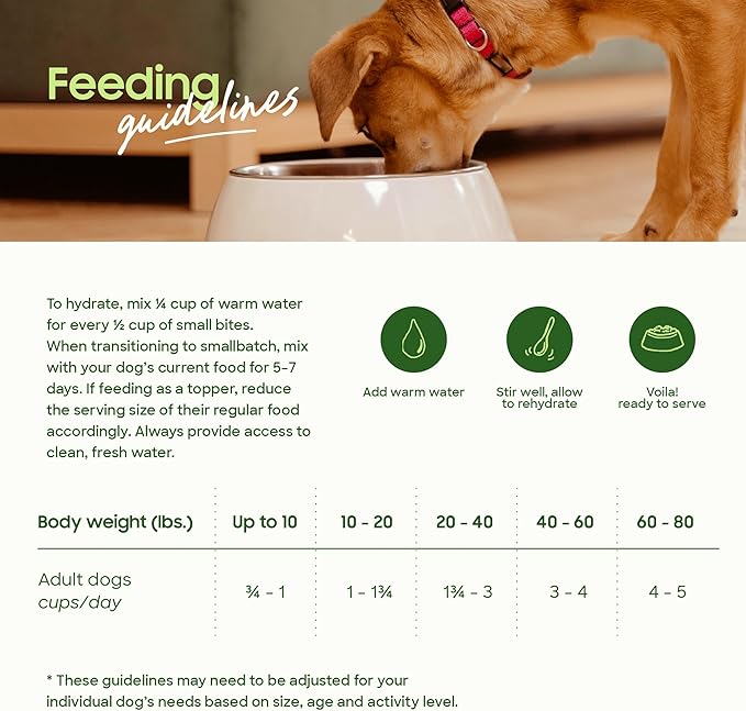 smallbatch Pets Freeze-Dried Raw Dog Food – Duck Recipe – 7oz Small Bites – Grain Free, High Protein, Complete Meal or Topper – Made in USA with Organic Produce & Humanely Raised Duck
