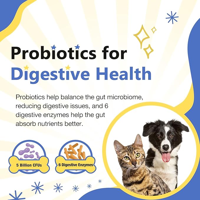 NATURE TARGET Dog Multivitamins for Overall Health with Minerals, Immune Support, Digestive Health, Joint, Hip, Skin & Coat Care with Probiotics, Glucosamine, Enzymes, 120 Freeze Dried Chews