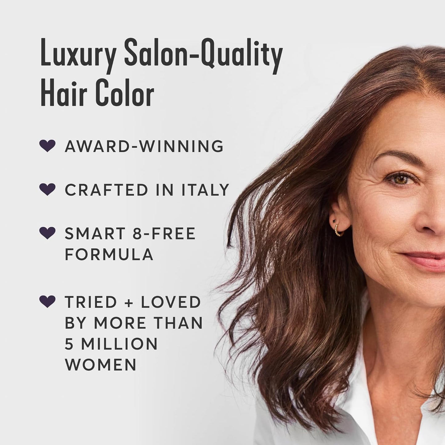 Madison Reed Radiant Hair Color Kit | 6NA Medium Ash Brown with Cool Smoky Undertones (Monza Brown) for 100% Gray Hair Coverage | Dimensional Permanent Hair Dye | PPD-Free & Ammonia-Free | 2 Pack