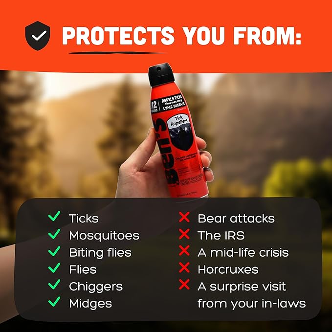 Ben's Tick Repellent - Tick, Mosquito & Insect Repellent Spray for Adults & Children - Bug Spray with 20% Picaridin - Offers 12 Hours of Protection - 6 fl oz (Pack of 3)
