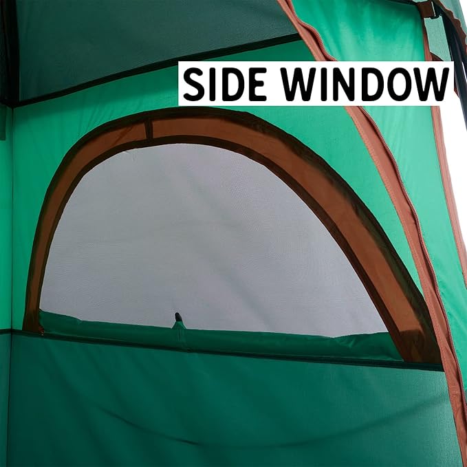 Kelty Discovery H2GO Privacy Shelter, Campsite Shower and Changing Shelter, Zippered Entry, Steel Pole Frame, Freestanding