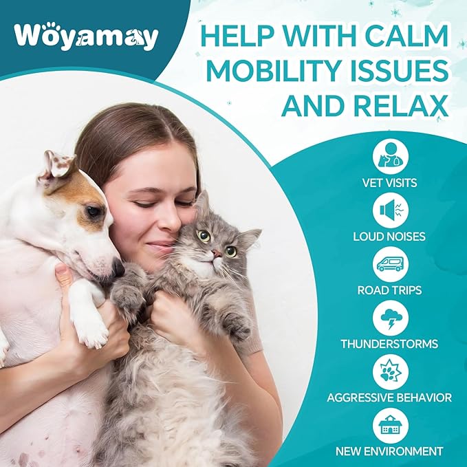 Camling Oil for Dogs and Cats - Camling Oil Drops Rich in Omega 3, 6, 9 and Organic Extract Helps Pets with Аnxiеty & Strеss, Hip & Joint, Skin & Coat Support (4 Pack)