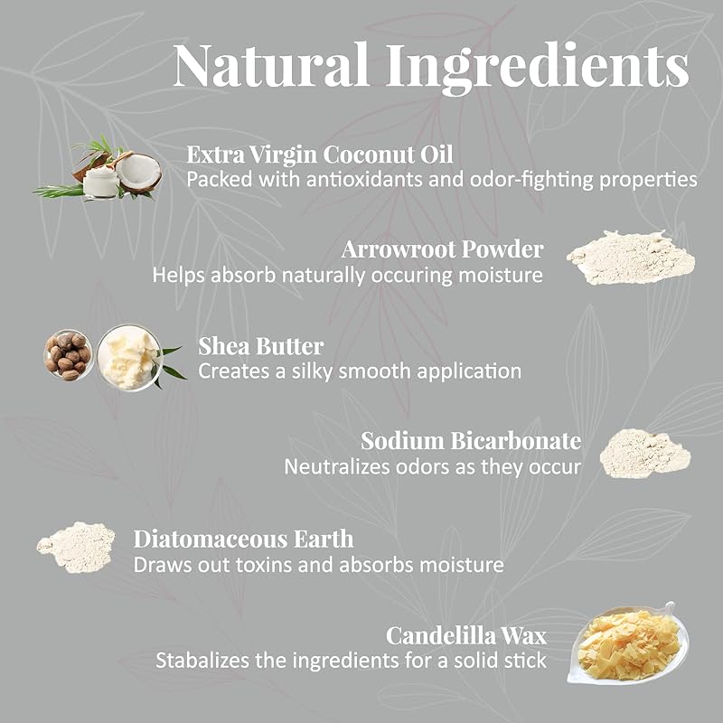 J&L Naturals Aluminum Free Deodorant for Men & Women | 100% Natural Ingredients With Coconut Oil, Shea Butter, & Essential Oils | Sustainable, Eco-Friendly (Strawberry & Vanilla, 3.0 Oz (Pack of 2))