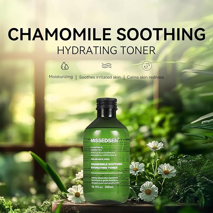 Facial Toner Hydrating Toner for Face Deep Moisturizing Skin Toner Refreshing for Sensitive, Dry, All Skin Types, Fragrance-Free Non Comedogenic 10.1Fl Oz (1)