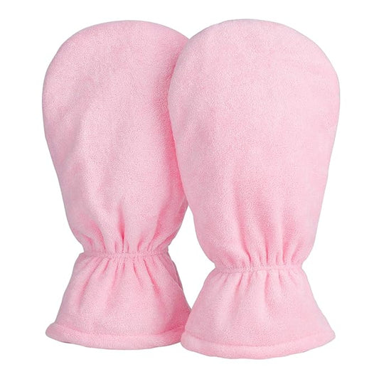 Segbeauty Thick Paraffin Wax Mitts, Paraffin Heated Hand SPA Mittens for Women, Gloves for Women Moisturizing Cracked Hands Hot Wax Hand Paraffin Thermal Treat SPA Wax Warmer Paraffin Wax Machine Pink