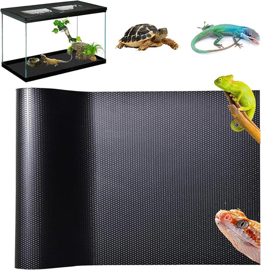 Bearded Dragon Tank Accessories, 18x79 in Large Non-Stick Reptile Carpet Substrate Terrarium Tank Liner Carpet, Waterproof Reptile Bedding Floor Mats for Snakes, Leopards, Geckos, Lizards