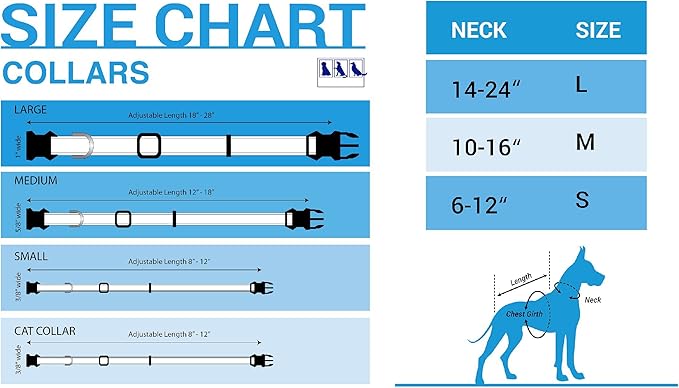 Pets First NFL New York Giants Licensed PET COLLAR, Small - Heavy-Duty, Strong, and Durable Dog Collar. Available in 31 Football Teams and 4 Sizes