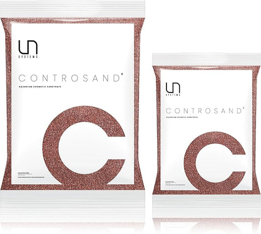 UNS Controsand - Morocco, 8L - Natural Freshwater 0.4-0.9mm Reddish Sand for Aquascaping Planted Tanks - Aquarium, Terrarium, Paludarium Substrate for Betta, Shrimp, Fish, Jumping Spider, Turtle