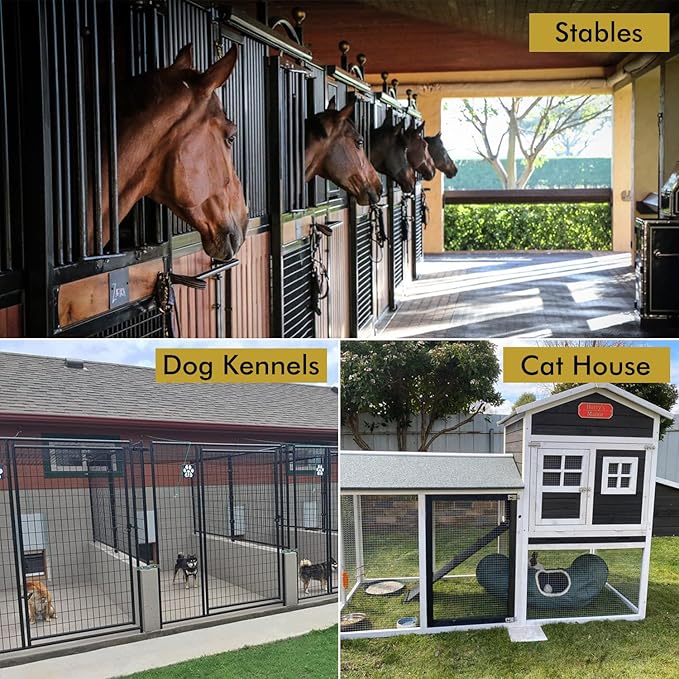 Acrylic Horse Stall Name Plate, 2.4" x 8" Personalized Stall Signs, UV Protected, Custom Pet Name Sign, All Weather Adhesive, Mounting (Antique Copper, Style 1)