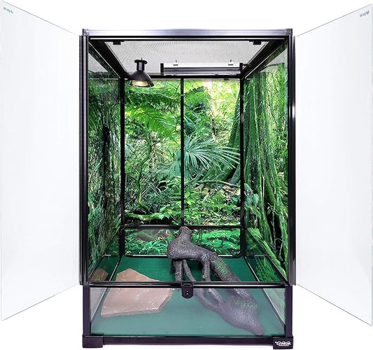 Carolina Custom Cages, 24Lx18Wx36H Tall Medium Terrarium; Easy Assembly