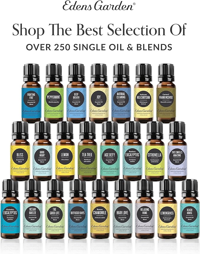 Edens Garden Conquer Cravings Essential Oil Blend- 100% Pure Premium Grade, Undiluted, Natural, Therapeutic, Aromatherapy, The Best for Skin, Humidifiers, Kid Safe 30 ml (1 fl oz)